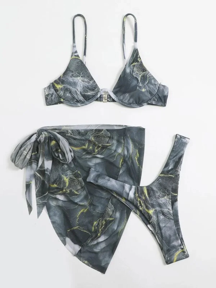 "3pc Push Up" Bikini Set