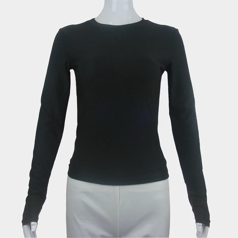 "Olivia Top" Knitted Long Sleeve