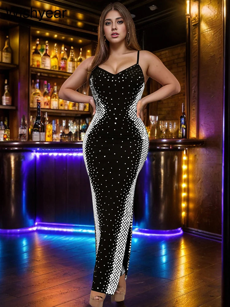 "Wishyear Women's Crystal" Party Dress