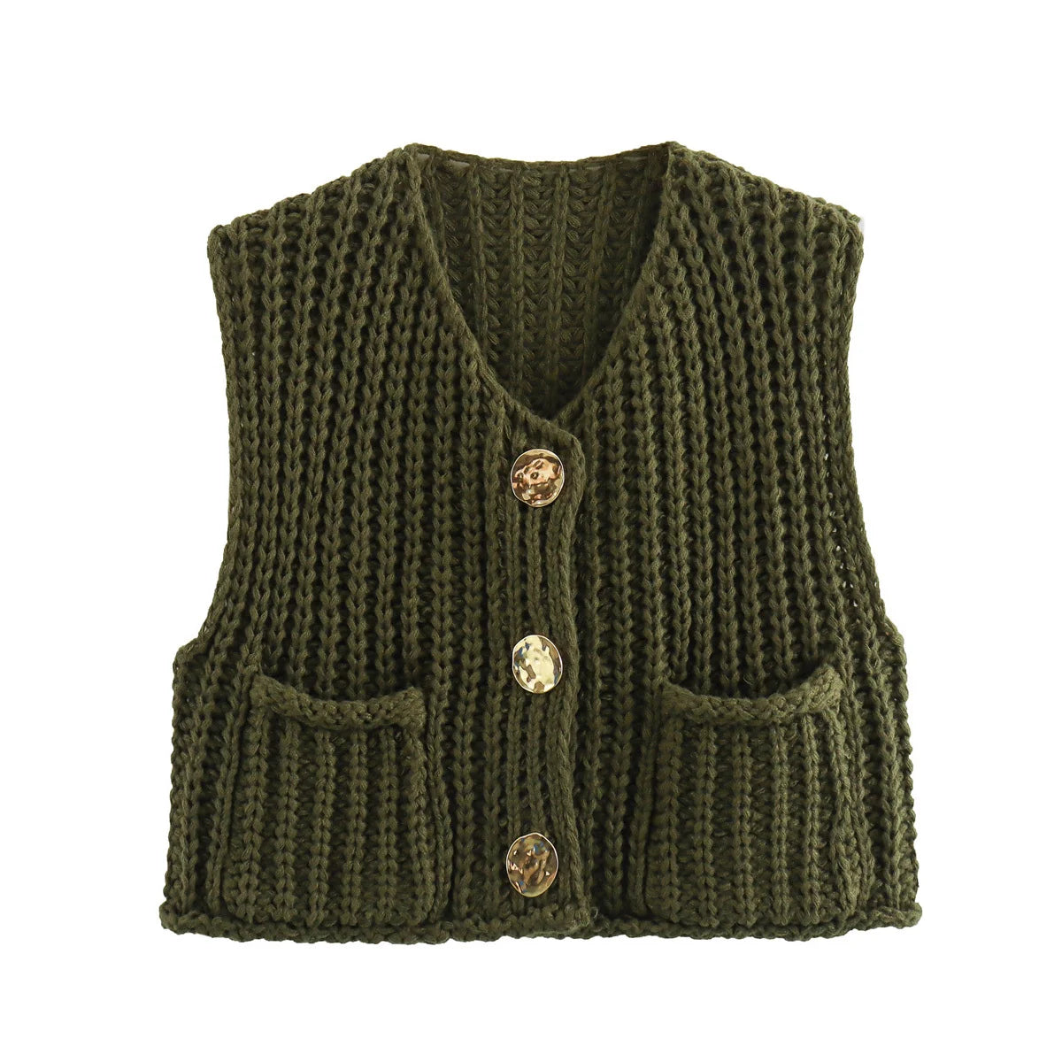 "Casual FSHN" Knitted Vest