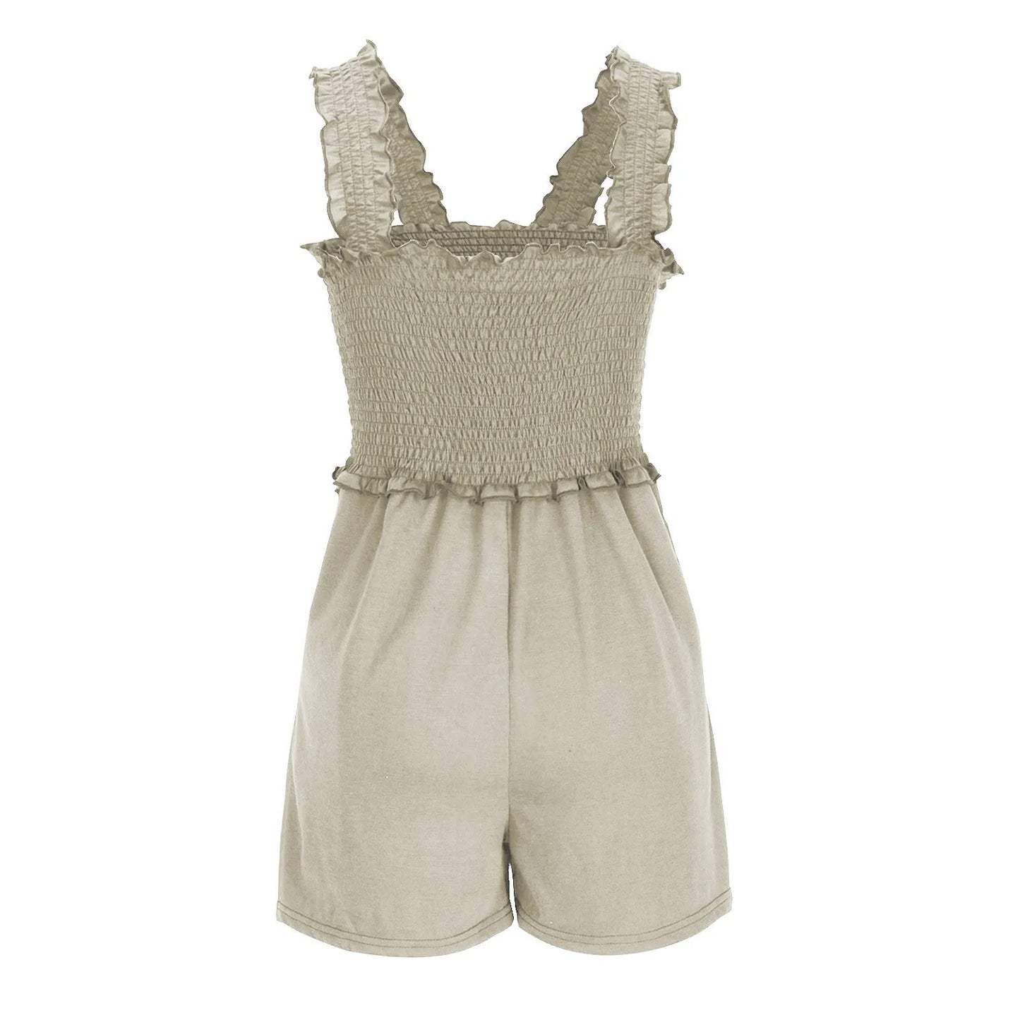 "Sleeveless Casual" Romper