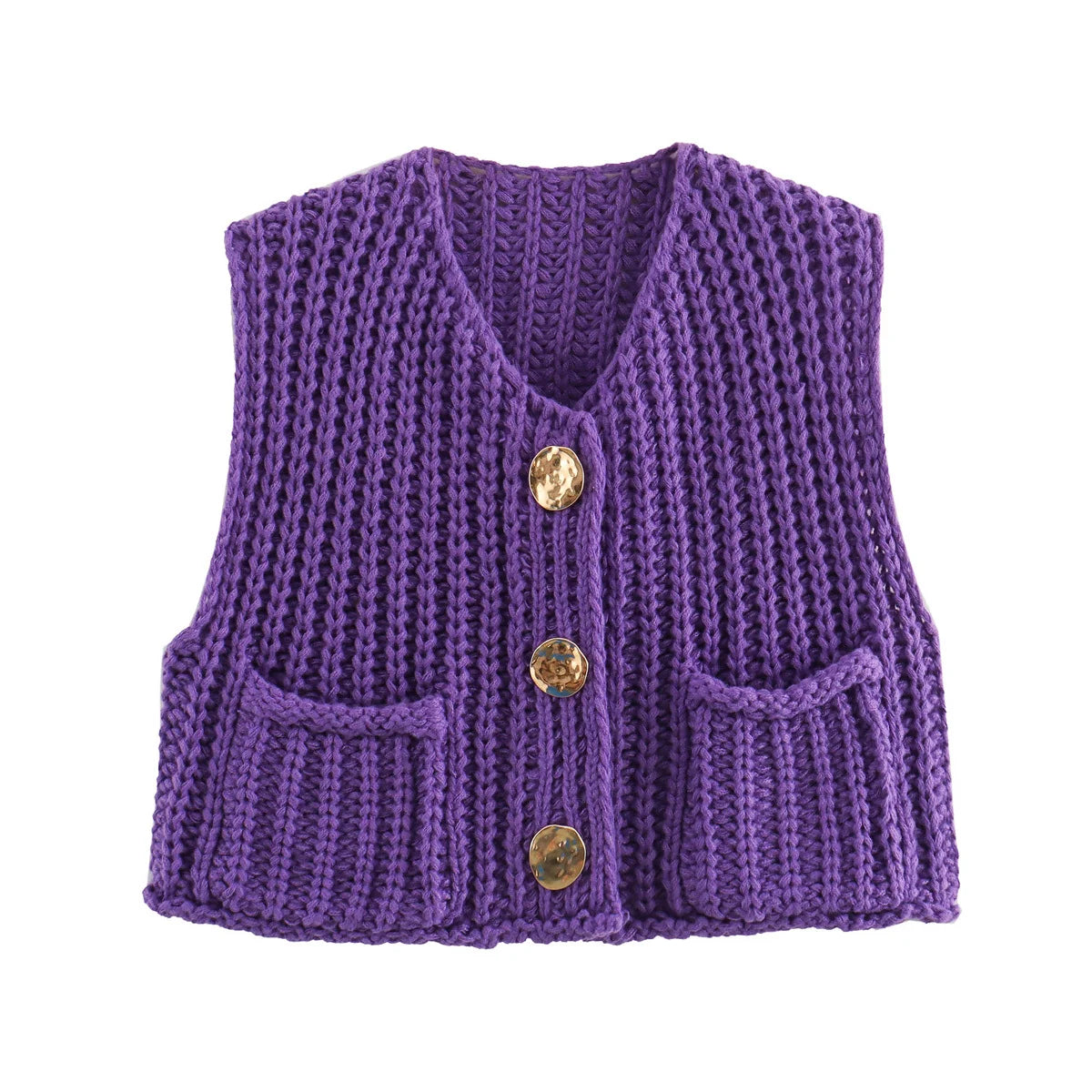 "Casual FSHN" Knitted Vest